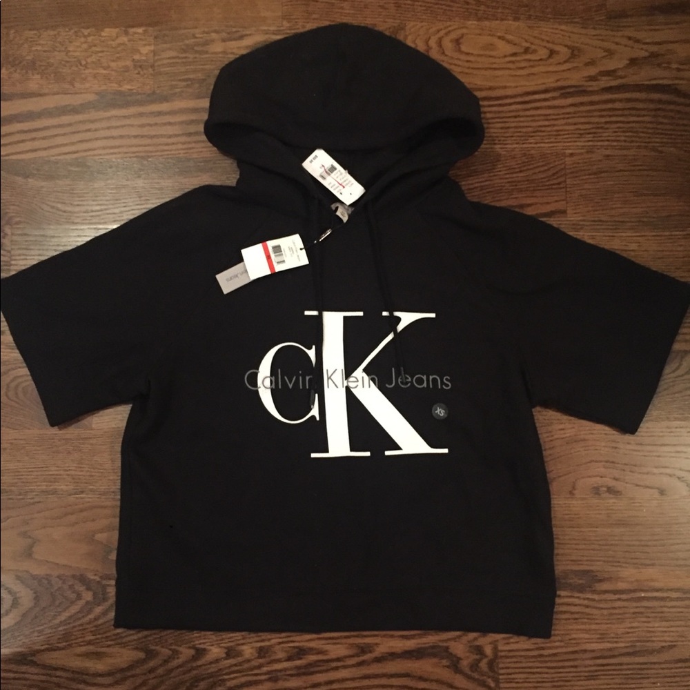Calvin Klein Short-Sleeve Hoodie
